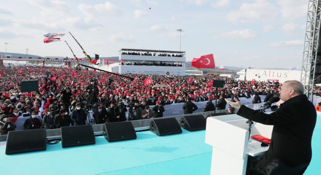 Cumhurbaşkanı Erdoğan, 1915 Çanakkale Köprüsü’nün açılışını yaptı