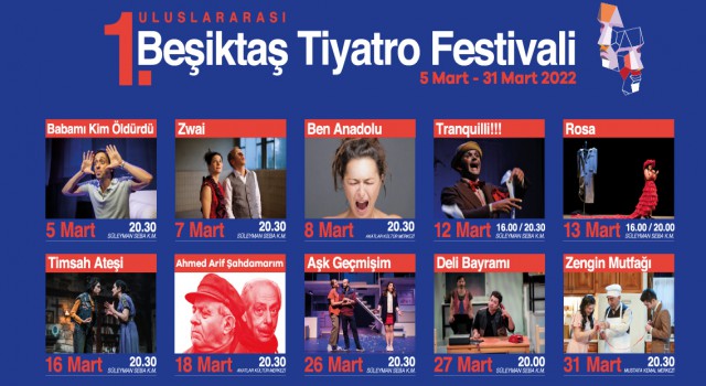 Uluslararası Beşiktaş Tiyatro Festivali Başlıyor