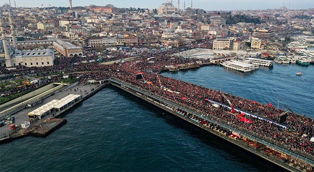 İstanbul’dan Anlayana Büyük Mesaj Verildi