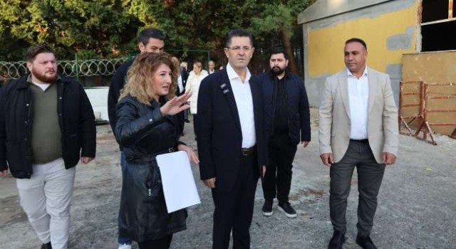 Çekmeköy’ün Yeni Sosyal Tesisinde Hazırlıklar Devam Ediyor