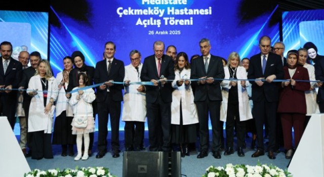 Cumhurbaşkanı Erdoğan Medistate Çekmeköy Hastanesi Açılışını Yaptı