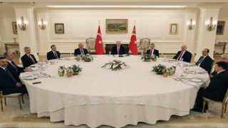 Cumhurbaşkanı Erdoğan; yasama, yürütme ve yargı organlarının temsilcileri ile bir araya geldi