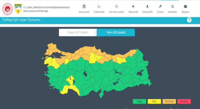 İstanbul İçin Kuvvetli Rüzgâr ve Fırtına Uyarısı