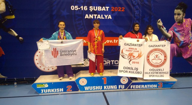 Ümraniye Wushu Takımı Sporcularından Büyük Başarı