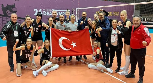 İşitme Engelliler Kadın Voleybol Milli Takımı Olimpiyat Şampiyonu Oldu