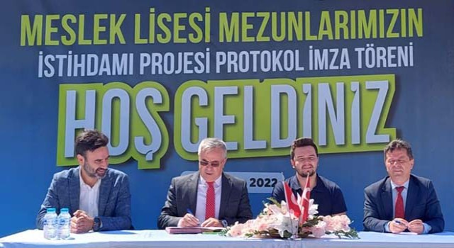 Çekmeköylü Meslek Lisesi Mezunu Gençlerin İstihdamı İçin Proje İmzalandı