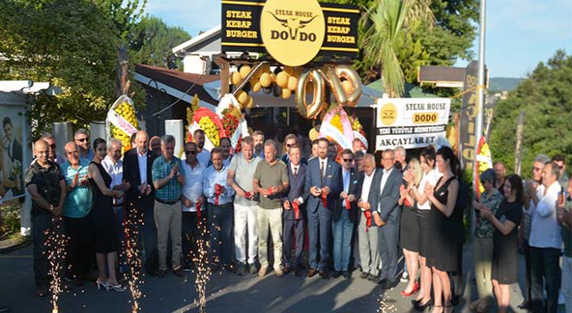 Hamit Çelik DODO Steak House'ı Hizmete Açtı