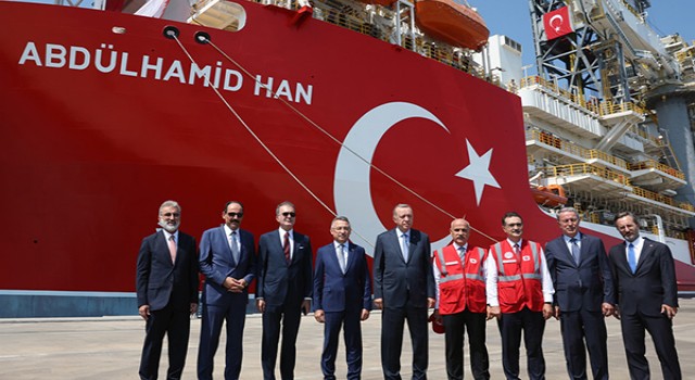 Abdülhamid Han Sondaj Gemisi İlk Görev Yerine Uğurlandı