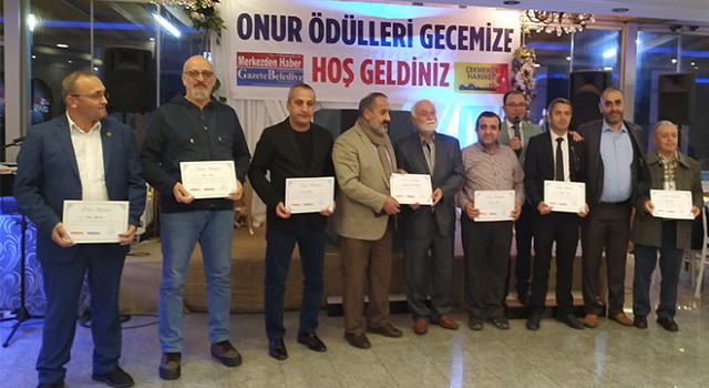 Gazetecilere Onur Ödülü Verildi