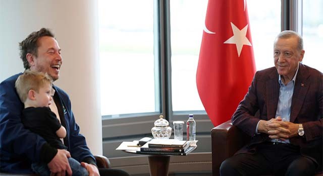 Cumhurbaşkanı Erdoğan, Elon Musk’ı kabul etti