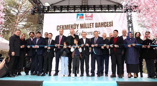 Çekmeköy Millet Bahçesi Açıldı