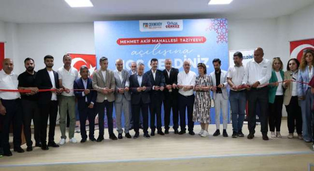 Çekmeköy Mehmet Akif Mahallesi Taziyeevi Hizmete Açıldı
