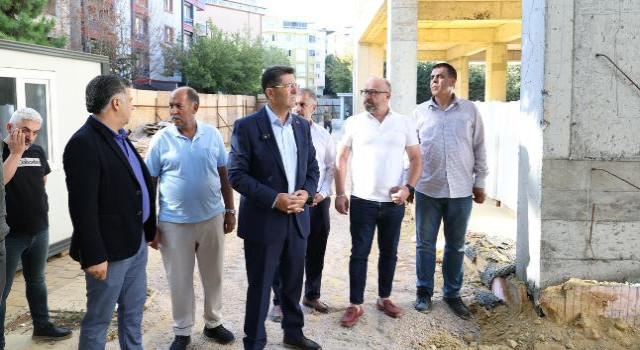 Başkan Çerkez, Gündüz Bakımevi Projesini Yerinde İnceledi