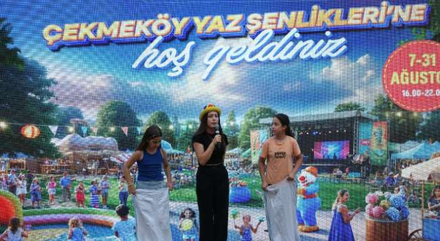 Çekmeköy Yaz Şenlikleri Coşkuyla Devam Ediyor