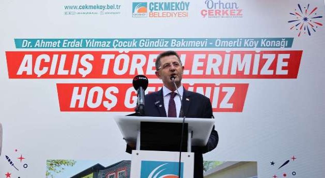 Çekmeköy Ömerli’de Köy Konağı ve Bakımevi Hizmete Girdi