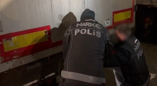 Edirne Gümrük Sahasında Uyuşturucu Madde Yakalandı
