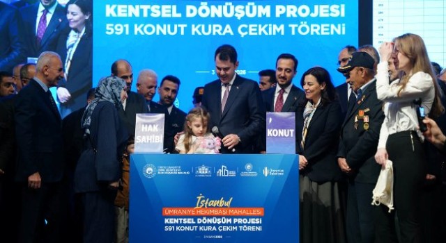 Bakan Kurum Ümraniye'de Yeni Destek Paketini Açıkladı