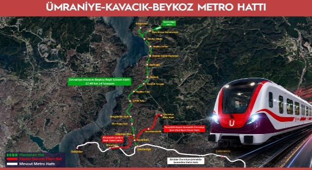 Beykoz’un Metro Hayali Gerçek Oluyor!