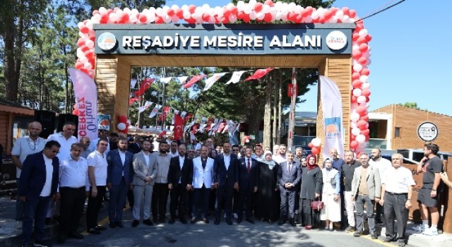 Reşadiye Mesire Alanı Törenle Hizmete Açıldı