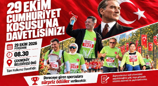 Çekmeköy’de Cumhuriyet İçin Koşulacak