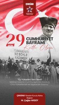 ÇEKSİAD 29 ekim