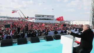 Cumhurbaşkanı Erdoğan, 1915 Çanakkale Köprüsü’nün açılışını yaptı