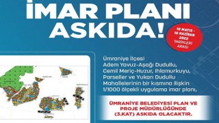 Ümraniye’de 7 Mahallenin İmar Planı Askıya Çıkarıldı