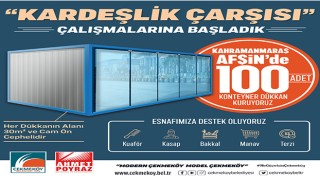 Kardeşlik Çarşısı İçin Çalışmalar Başladı