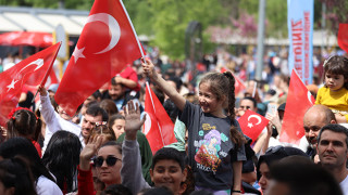 23 Nisan Çocuk Şenliği’nde Doyasıya Eğlendiler