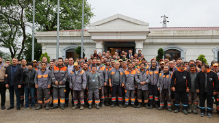 Başkan Çerkez, Belediye Personelinin 1 Mayıs Bayramı’nı Kutladı