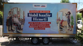 Çekmeköy Belediyesi'nin Mobil Kuaförü Yollarda