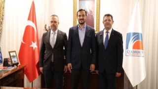 Ak Parti'den Orhan Çerkez'e Ziyaret